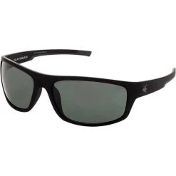 Sunnies Stingray Flathead Polarised Sunglasses Black With Smoke Lens