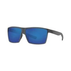Sunnies Costa Rincon Men's Sunglasses Grey With Blue Lens