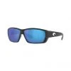Sunnies Costa Tuna Alley Men's Sunglasses Black With Blue Lens