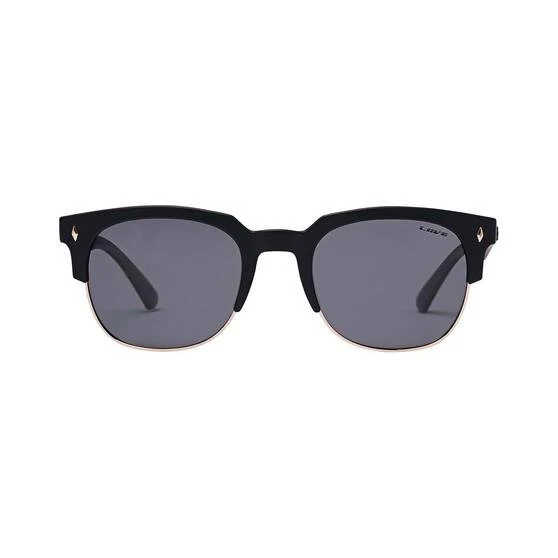 Liive Vision Sunnies Liive Women’s Dylan Polarised Sunglasses Matt Black With Grey Lens