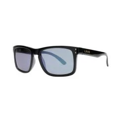 Liive Vision Sunnies Liive X Matt Scholz Men’s Echo Photochromic Sunglasses Black With Blue Lens