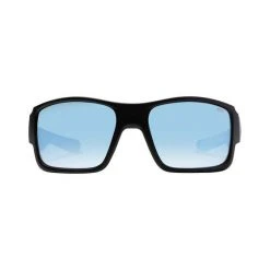 Sunnies LXD Men’s Pacific Mirror Polar Sunglasses Matt Black With Blue Lens