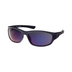 Sunnies Blue Steel 4205 B01-T0S6 Men’s Polarised Sunglasses Matte Black With Blue Mirror Lens