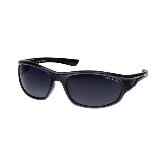 Sunnies Blue Steel 4205 B02-T0S Men’s Polarised Sunglasses Shiny Black With Grey Lens